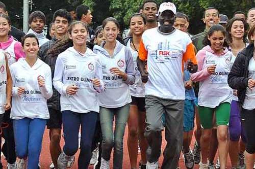 Paul Tergat é o padrinho do evento, pelo segundo ano/ Foto: Sérgio Shibuya/MBraga Comunicação 